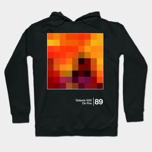 On Fire / Minimalist Graphic Artwork Design Hoodie